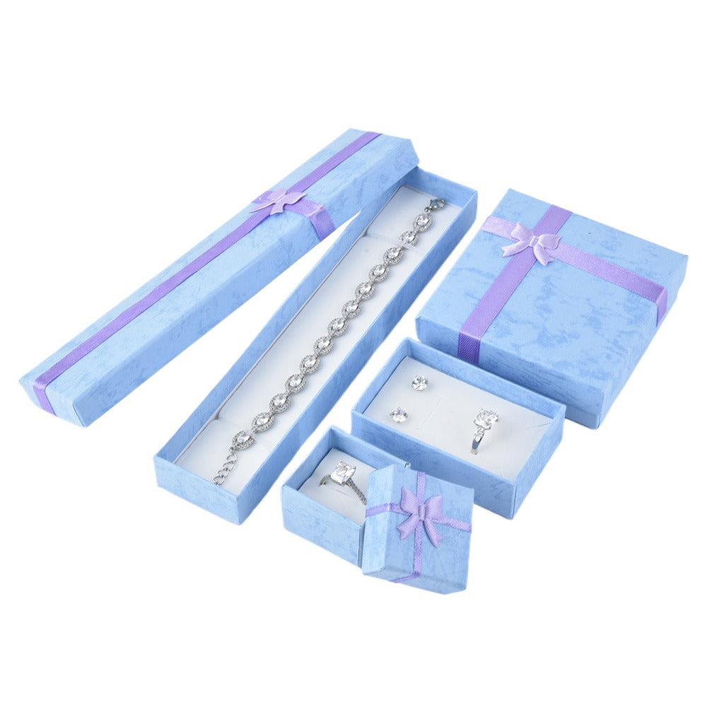 12Pcs (B10-82-PB) Light Blue Fashion Bracelet Boxes
