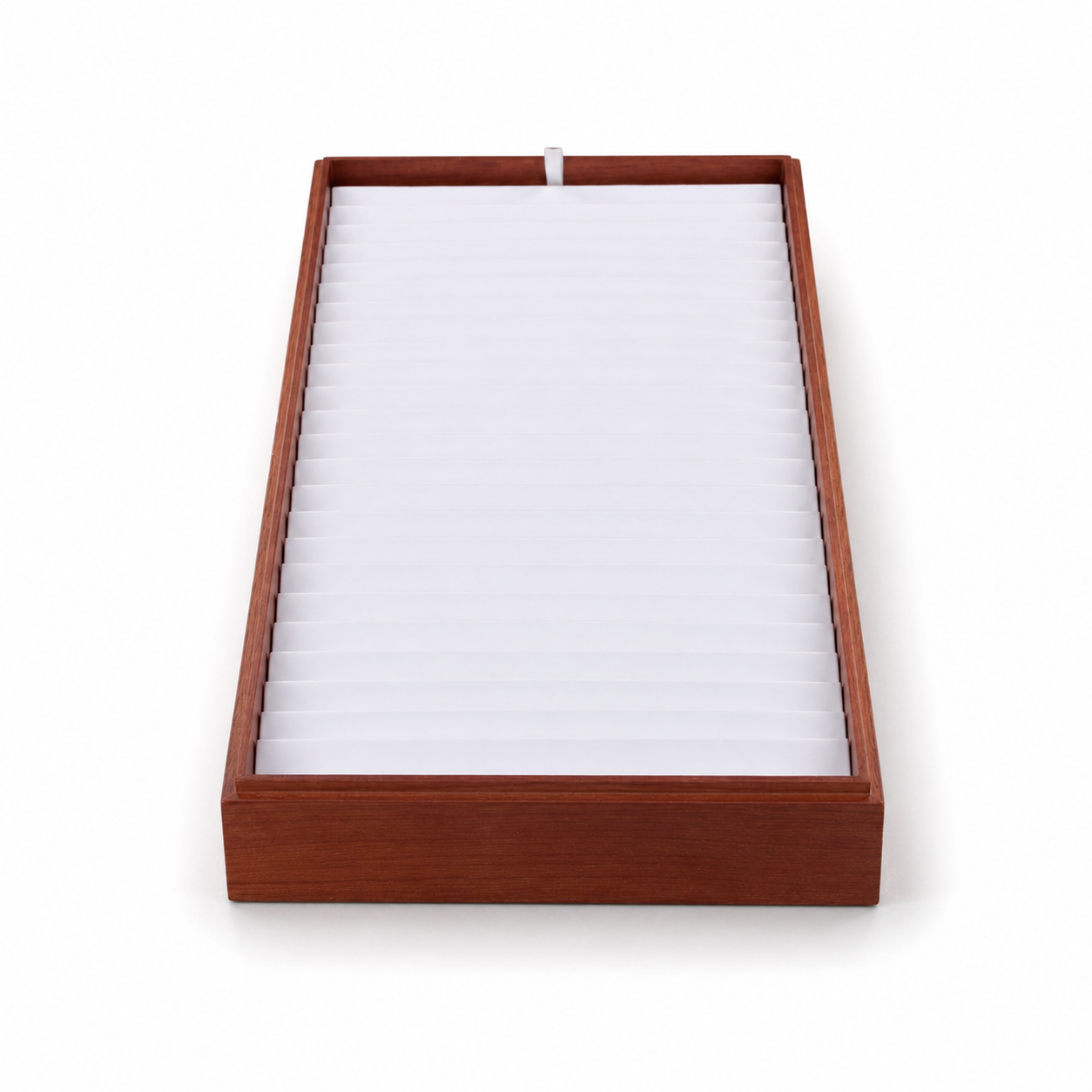 24-Slot Wooden Bracelet Display Tray with White Padded Inserts – Jeweller Buy