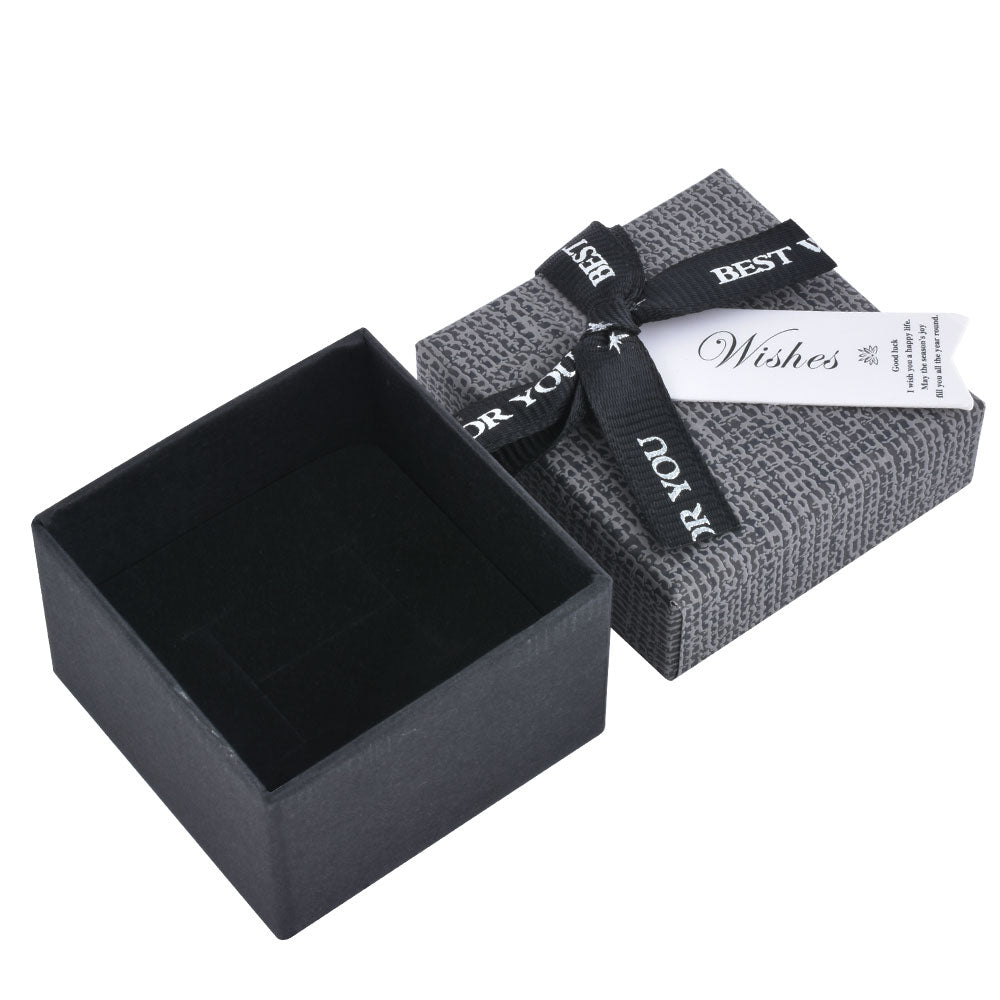 24 PCS B1522-X5 Cardboard Fashion Ring Boxes With 6 Colors