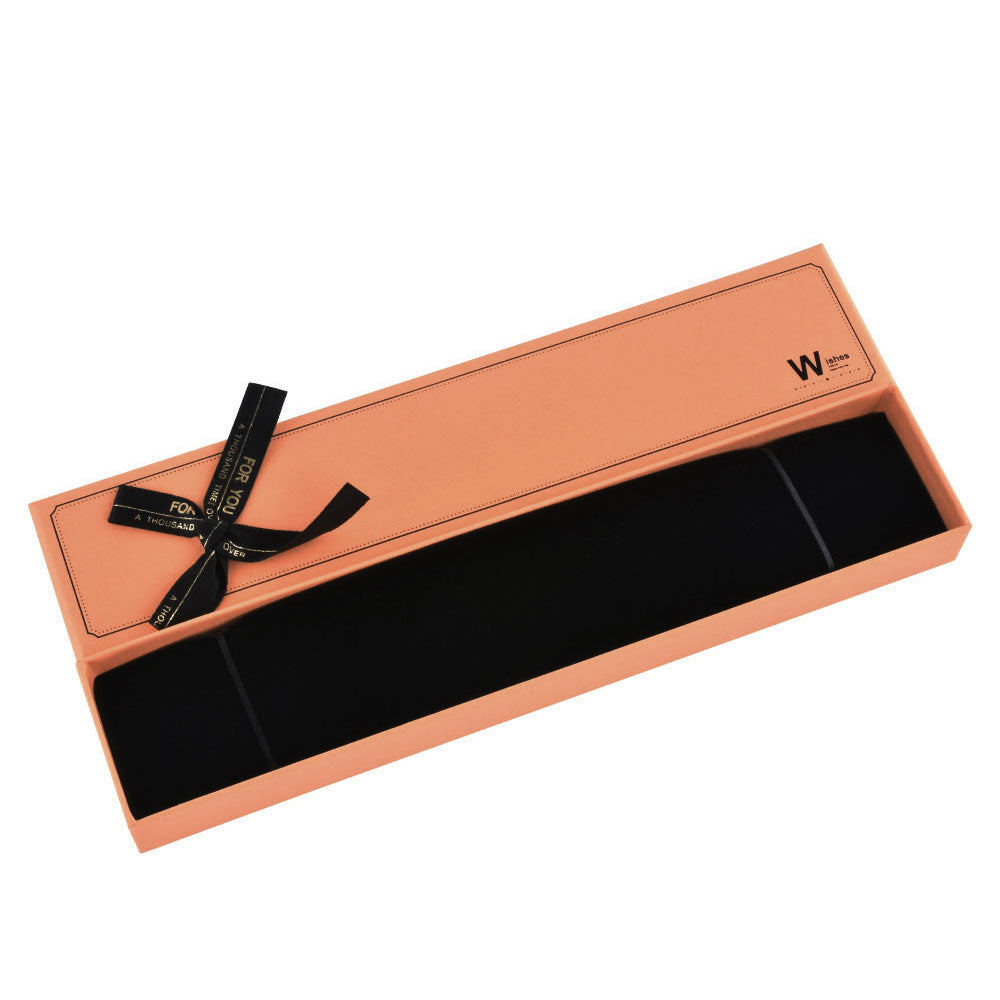 12 PCS B1582-X7 Fashion 6 Colors Necklace Boxes with Ribbon