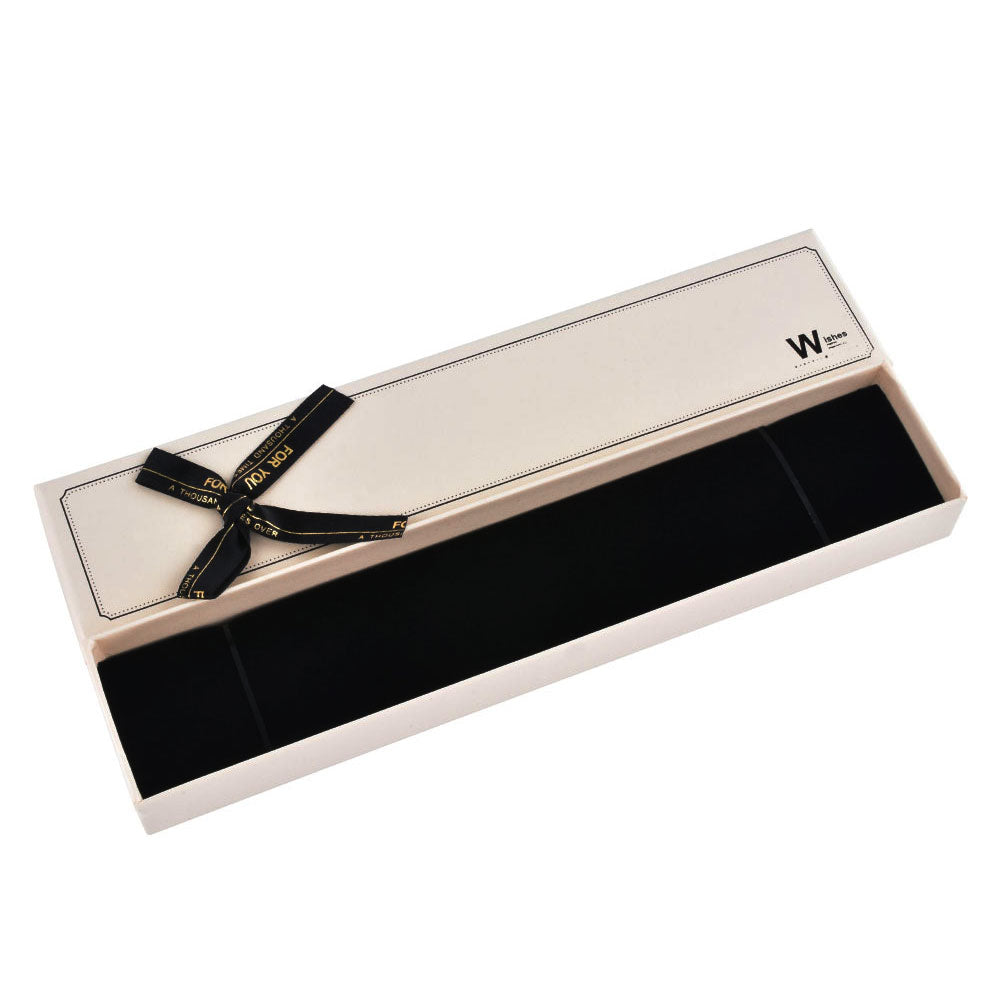 12 PCS B1582-X7 Fashion 6 Colors Necklace Boxes with Ribbon