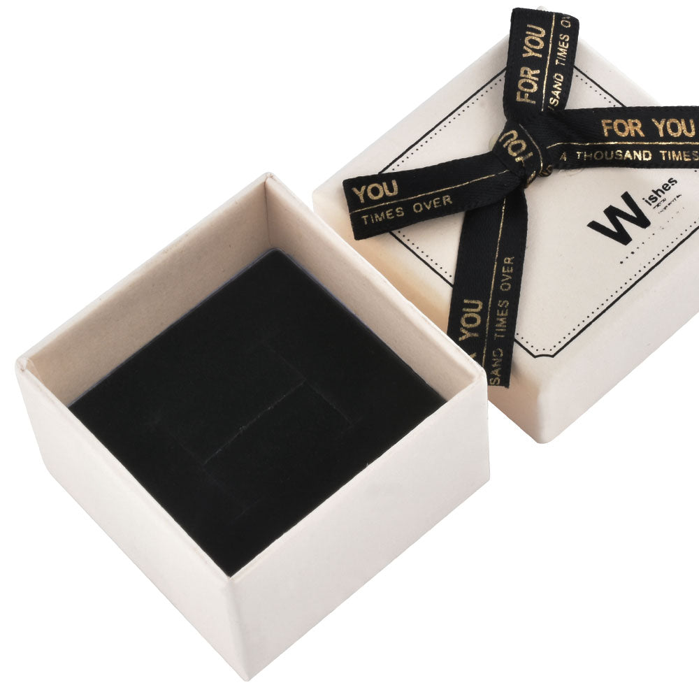 24 PCS B1522-X7 Fashion 6 Colors Ring Boxes with Ribbon