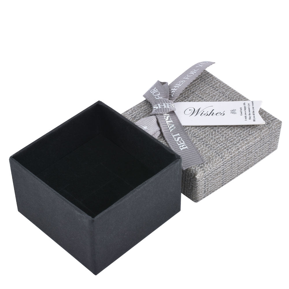 24 PCS B1522-X5 Cardboard Fashion Ring Boxes With 6 Colors
