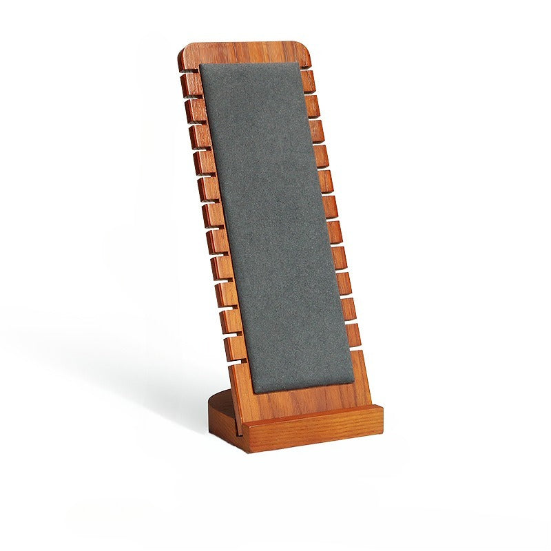 wood display open