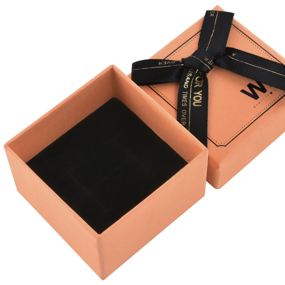 24 PCS B1522-X7 Fashion 6 Colors Ring Boxes with Ribbon