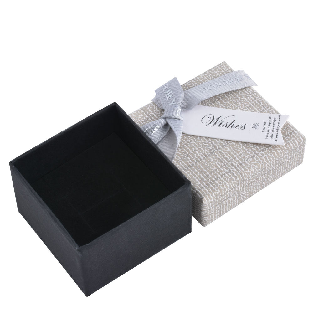 24 PCS B1522-X5 Cardboard Fashion Ring Boxes With 6 Colors
