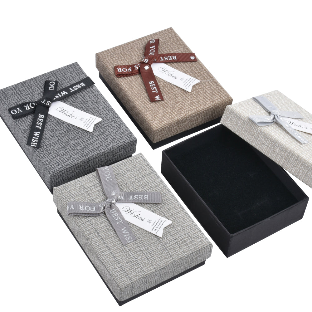12 PCS B1534-X5 Fashion Cardboard Pendant Boxes With 6 Colors