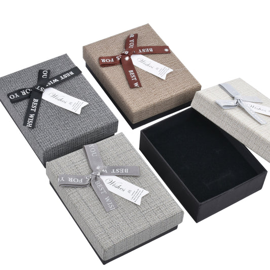 12 PCS B1534-X5 Fashion Cardboard Pendant Boxes With 6 Colors