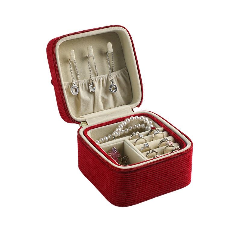 High-end Large-capacity Travel Jewelry Bag