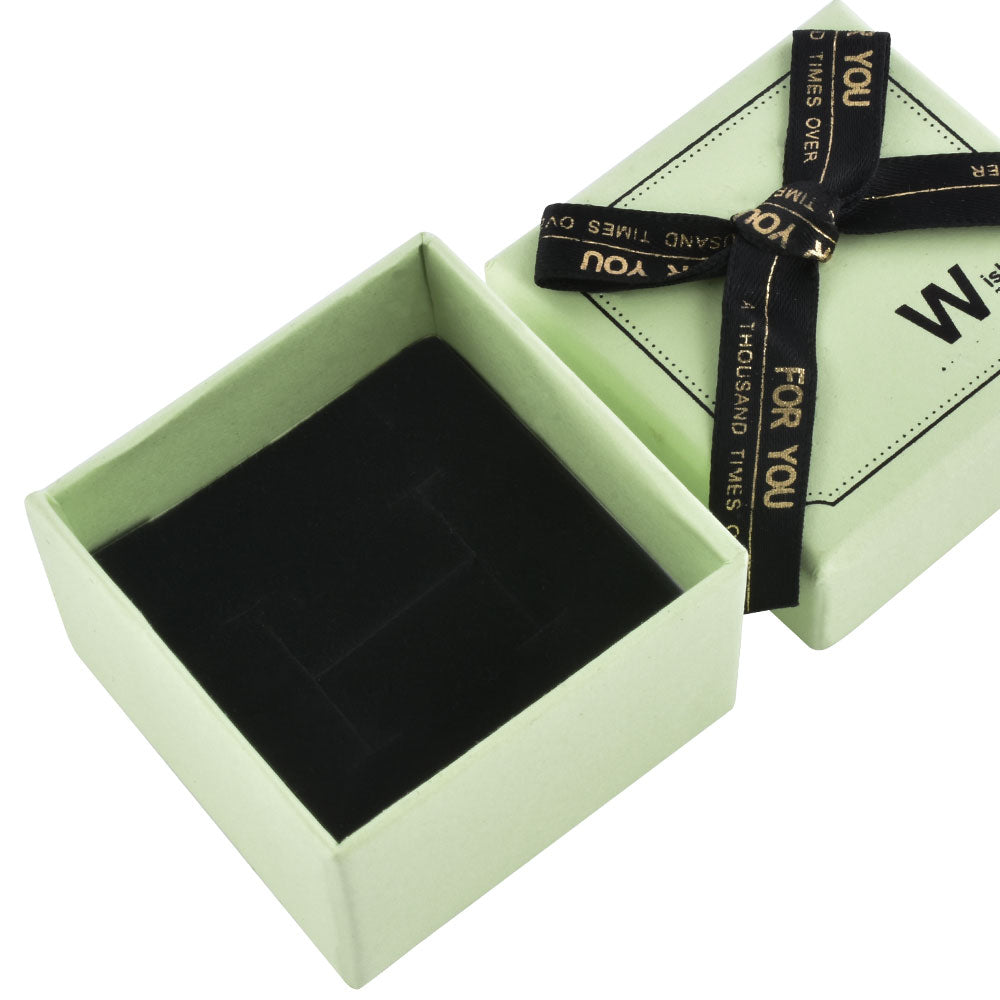 24 PCS B1522-X7 Fashion 6 Colors Ring Boxes with Ribbon