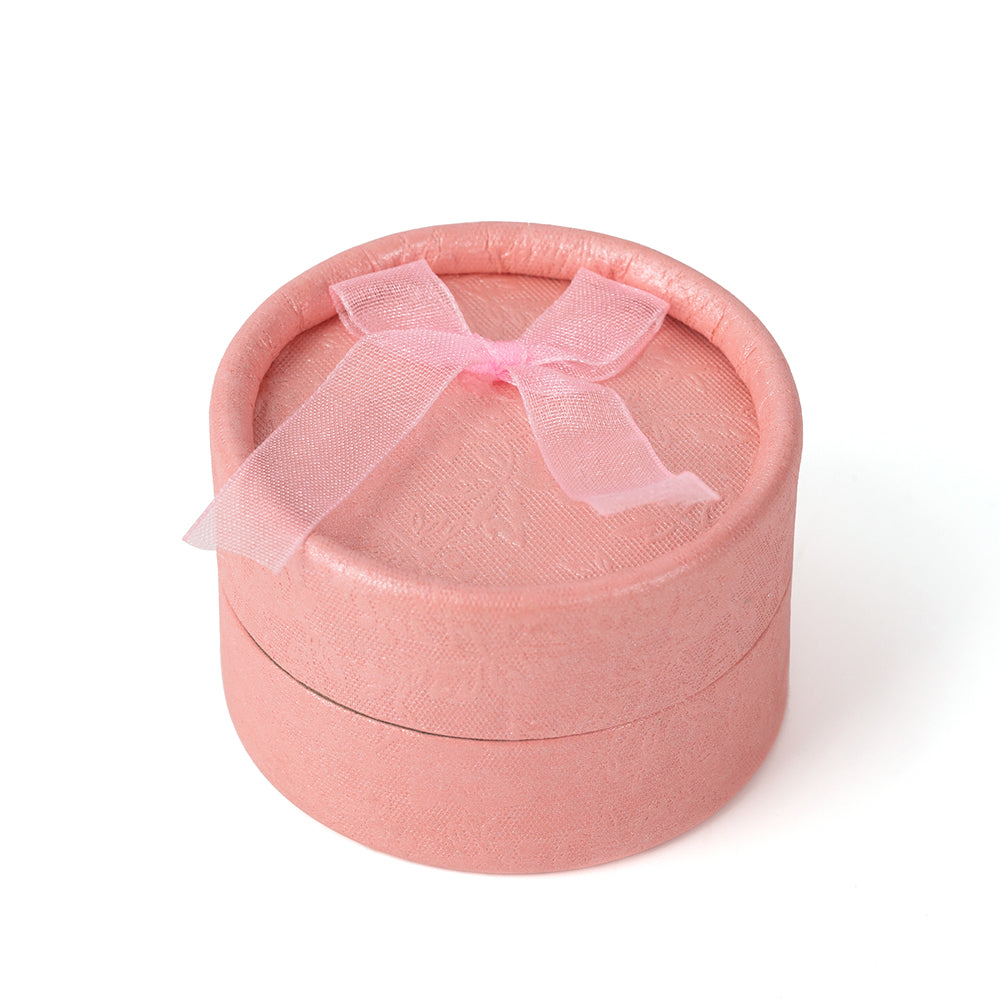 30PCS Round Pink Fashion Ring Boxes