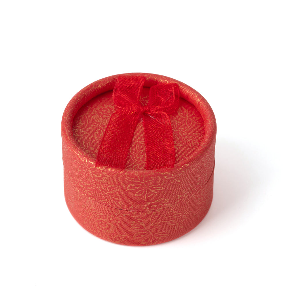 30PCS Round Red Fashion Ring Boxes