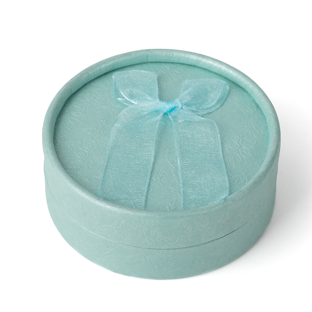 12PCS Round  Fashion Blue Jewelry Boxes