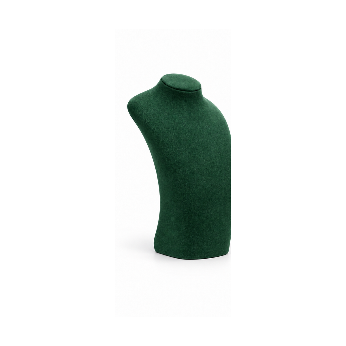 Green Curved Bust H3 / 20 x 40 cm necklace display - CND019