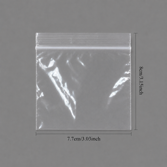 3" x 3" Clear Reclosable Jewelry Bags, 1000 Count – Jeweller Buy