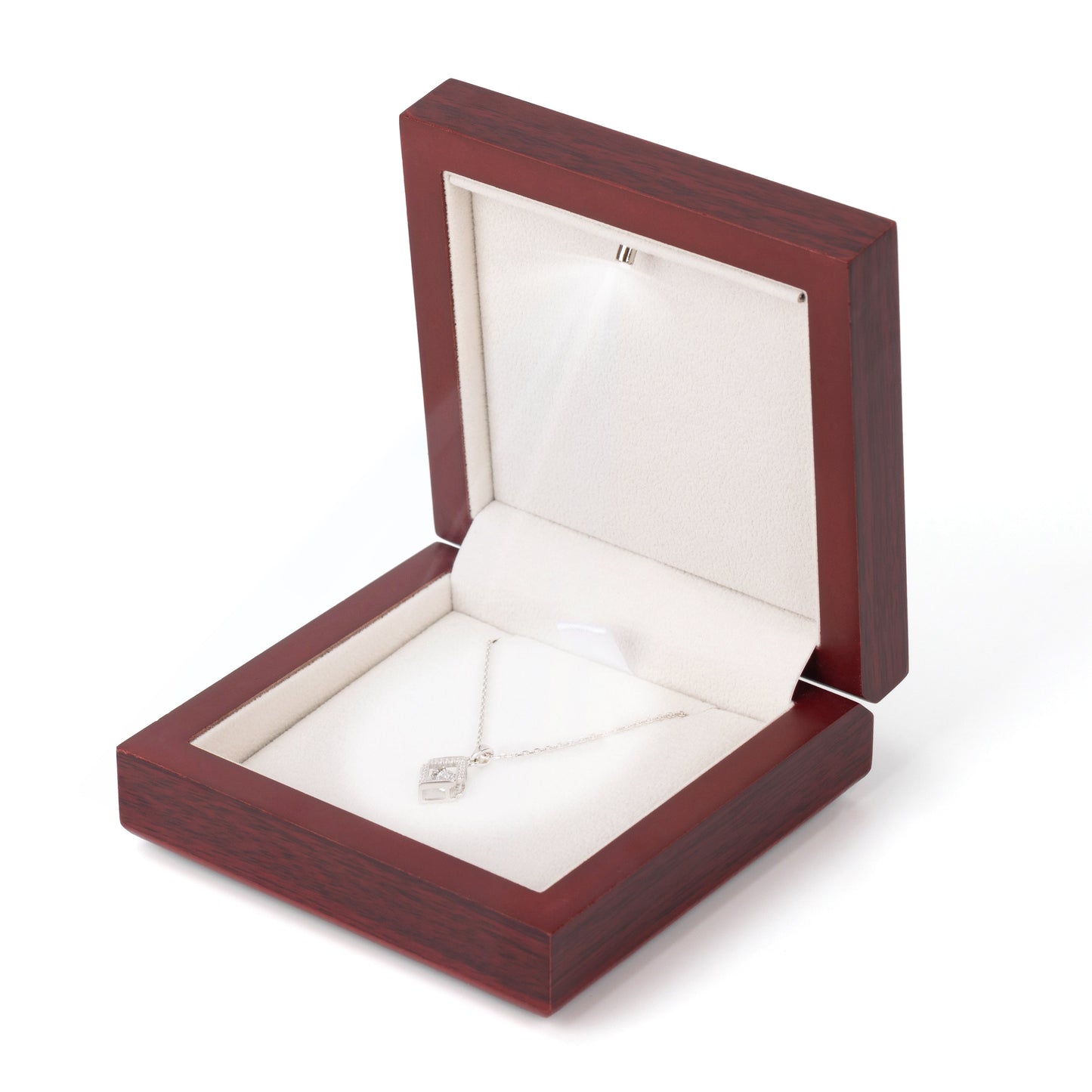 Wood Led Light Ring Box,Pendant Box,Price For 1 PCS