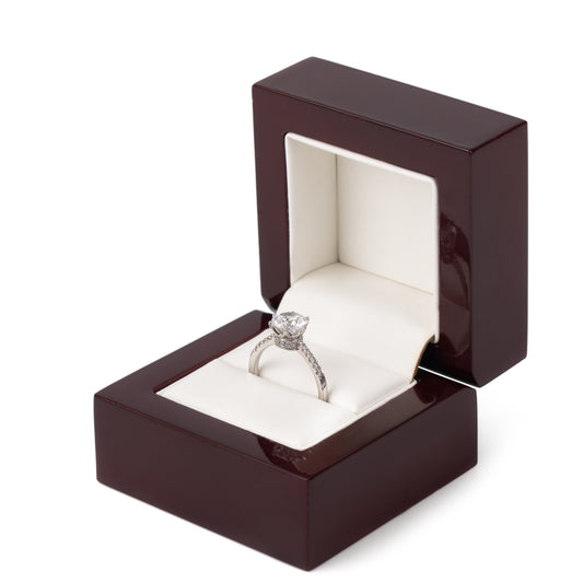 12PCS Wooden Ring Boxes