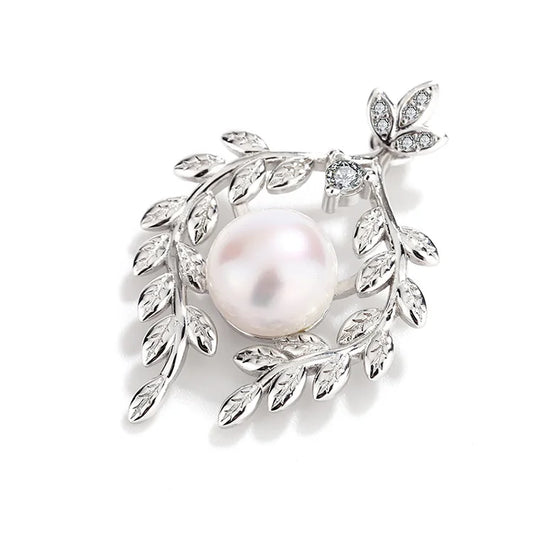 8-8.5mm Personalized Luxury Vintage Fashion Designer Minimalist Flower 925 Silver Pendant Charm Necklace for Girls