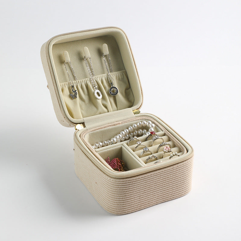 High-end Large-capacity Travel Jewelry Bag