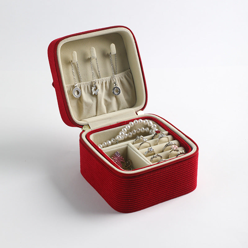 High-end Large-capacity Travel Jewelry Bag