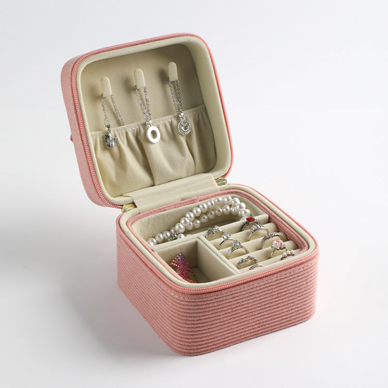 High-end Large-capacity Travel Jewelry Bag