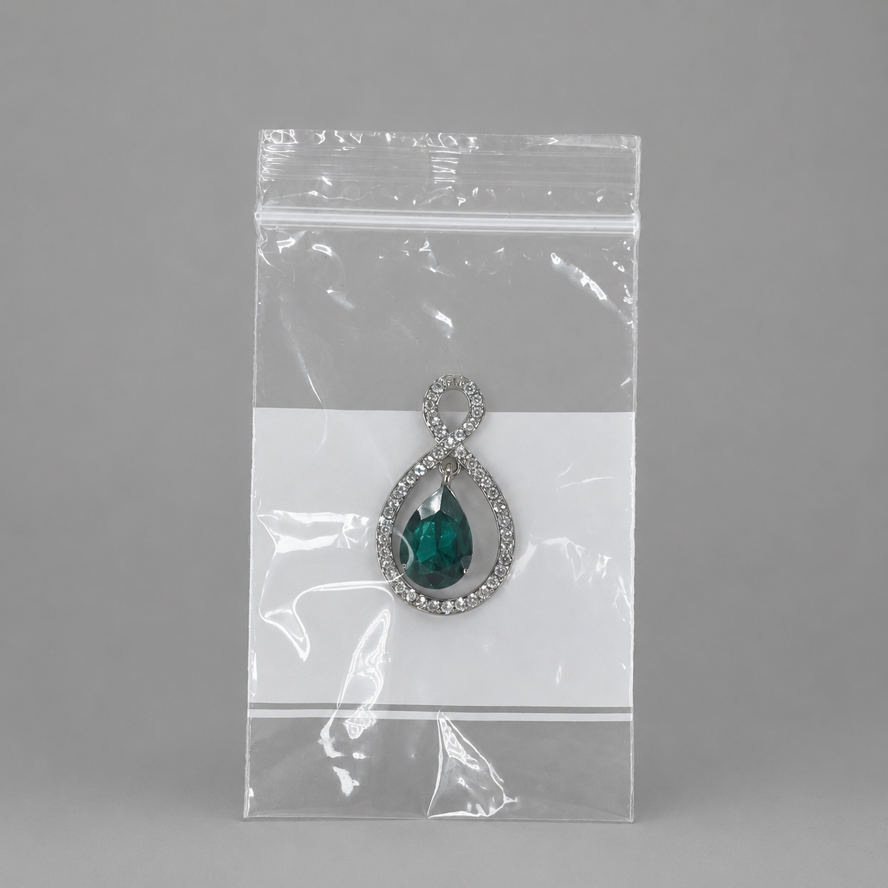Plastic Zip Bags with White Block Price For 1000pcs ,2" x 3"