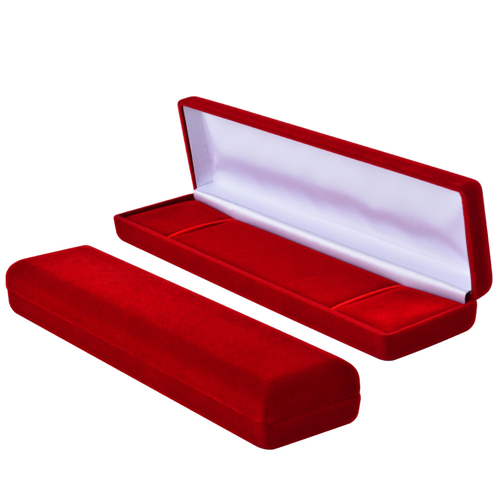 6 PCS Red Velvet Bracelet Boxes
