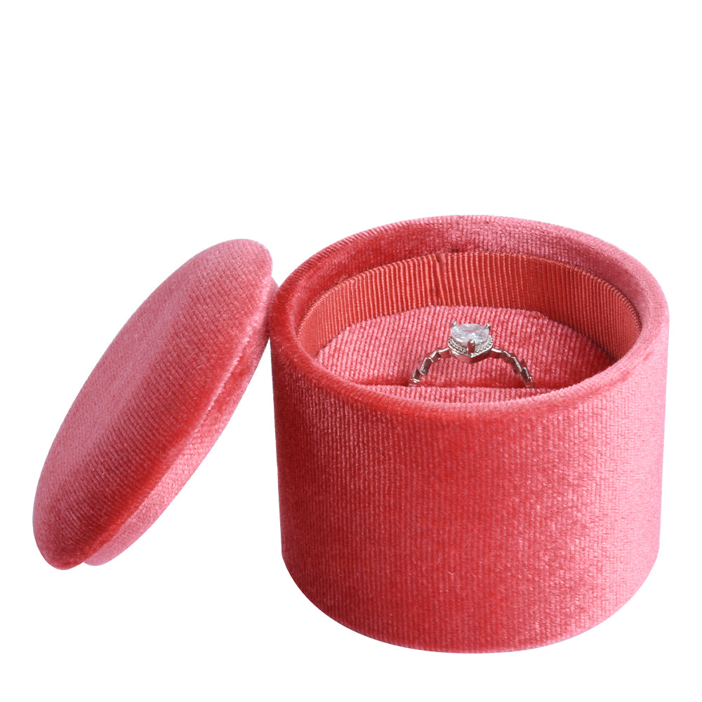 coral velvet side