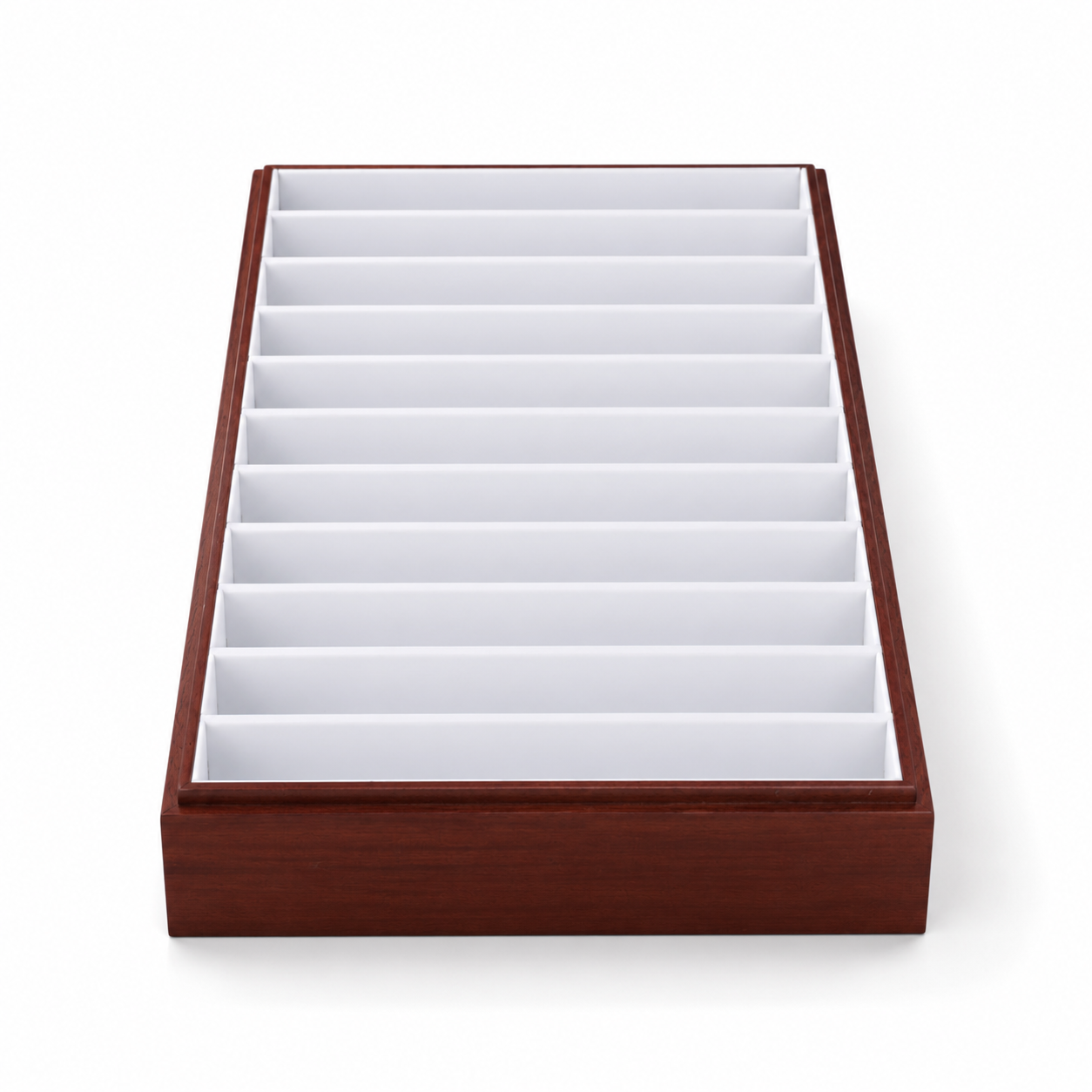 White 11-Slot Wooden Bracelet Organizer Tray – Jeweller Buy