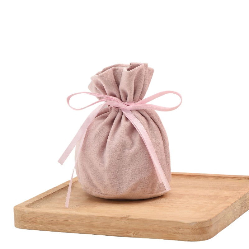 25PCS 9x12CM Fashion Vintage Velvet Stylish Jewelry Packaging Drawstring Gift Bag Wedding Festival Candy Chocolate Bag Party Jewelry Packaging Box
