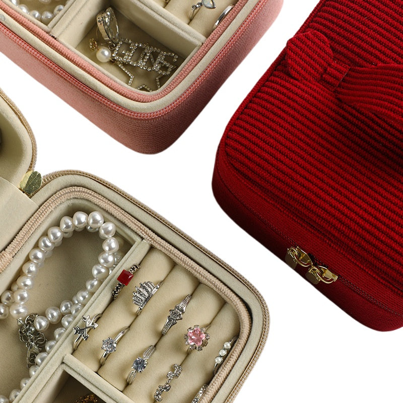High-end Large-capacity Travel Jewelry Bag