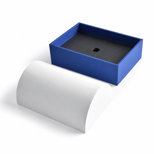 bracelet display - Blue White Bracelet Display T046BR-W open view