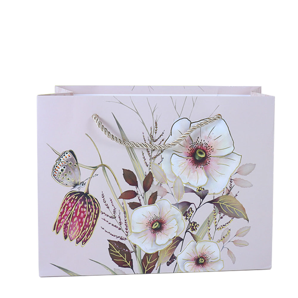jewelry gift bags - 12 Green Paper Bags Bag SB07-P-X S product view 09