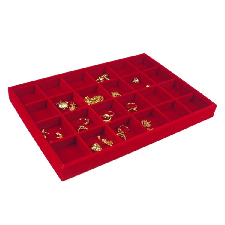 ring box and necklace box - Red Gold Tray Box Necklace Ring C00016 product view 21