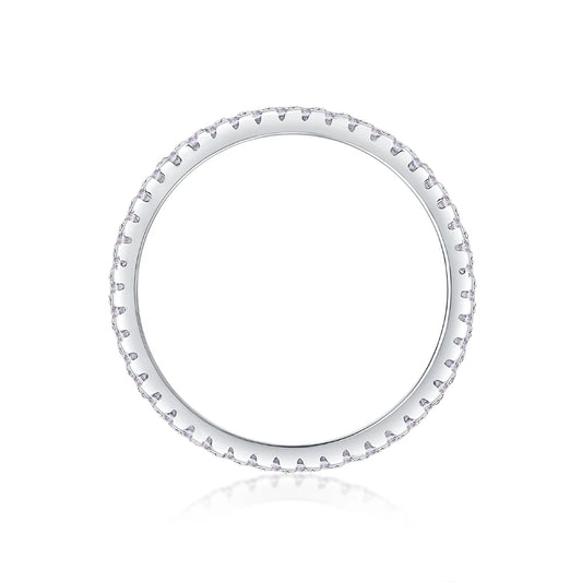 sterling silver jewelry - 925 Silver Ring SLM0139R-silver-6 open view