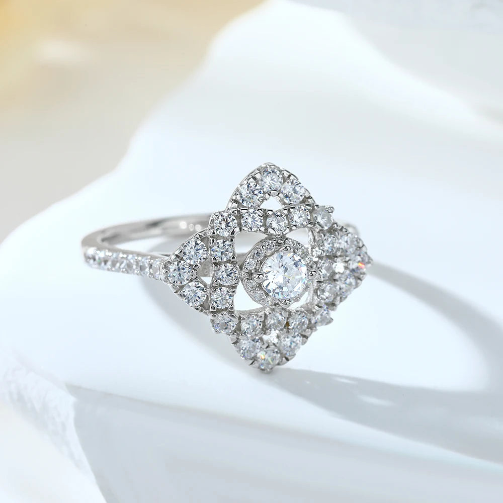sterling silver jewelry - 925 Silver Rings SLZ0007R-catalogue-6 detail view