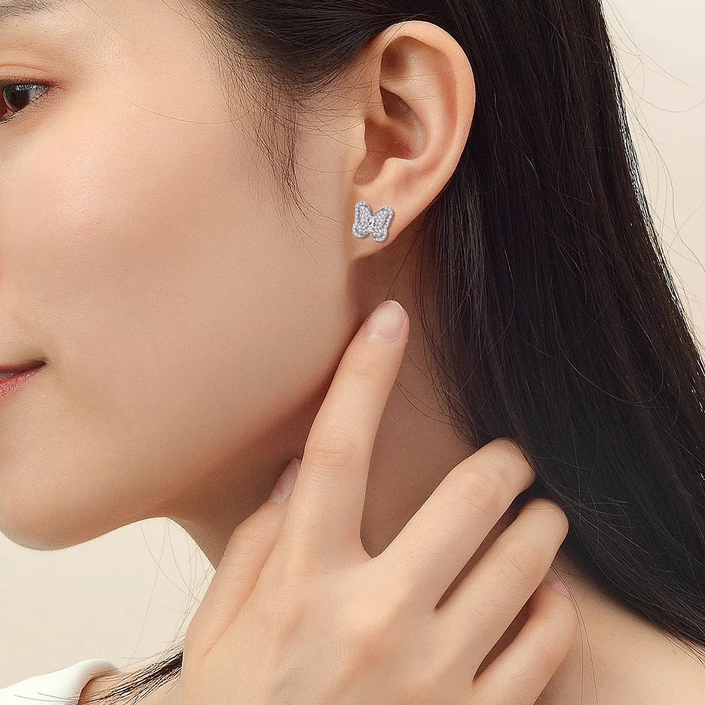 sterling silver jewelry - 925 Silver Earring Earrings SLM0031E-catalogue product view 05
