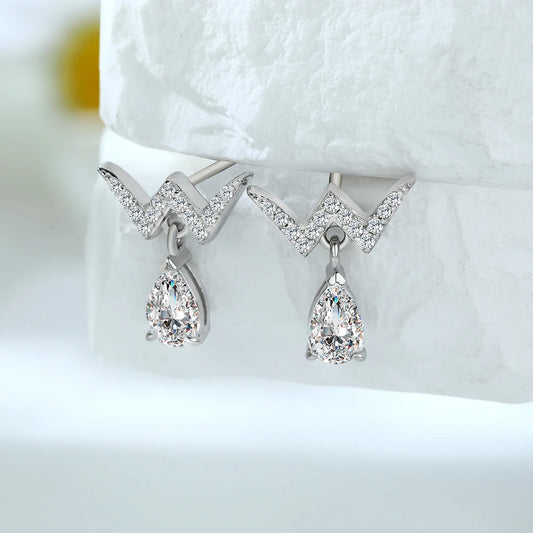 sterling silver jewelry - 925 Silver Earrings Earring SLM0029E-catalogue open view