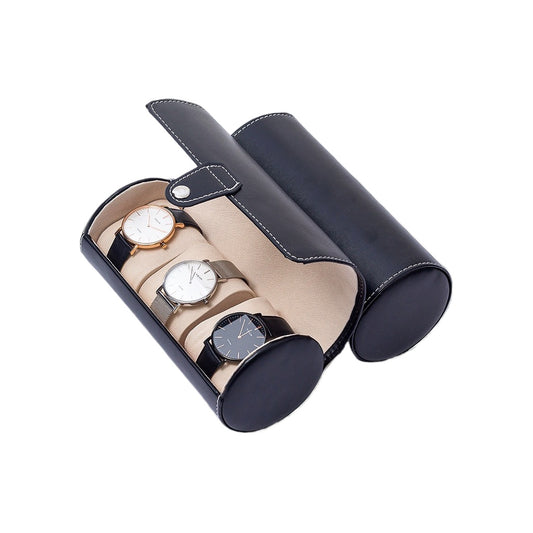 watch box - Leather Watch Box Boxes C00139 open view