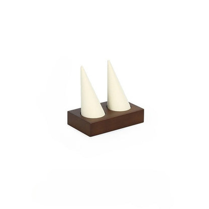 Wooden Ring Display Holder for Jewelry Store Retail & Boutique Showcase