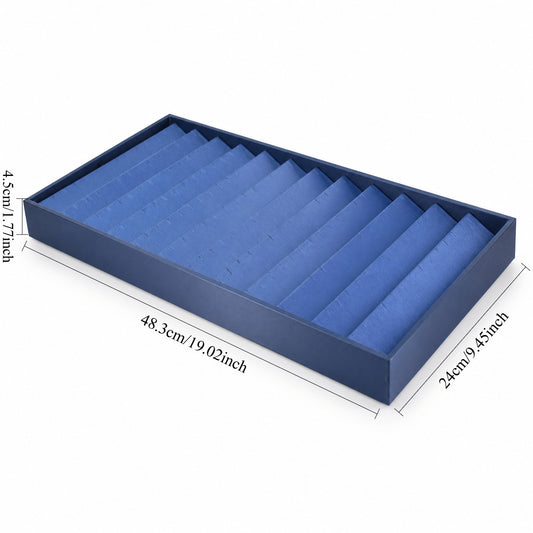 12-rowlowearringdisplaytraymeasuring48.3x24x4.5cm