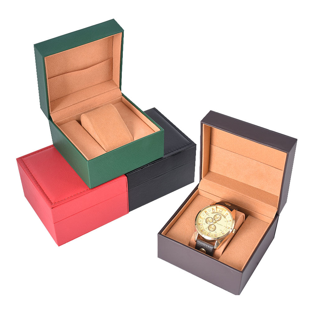 4 1/2’*4 3/8’’*3’’ Brown Single Watch Boxes