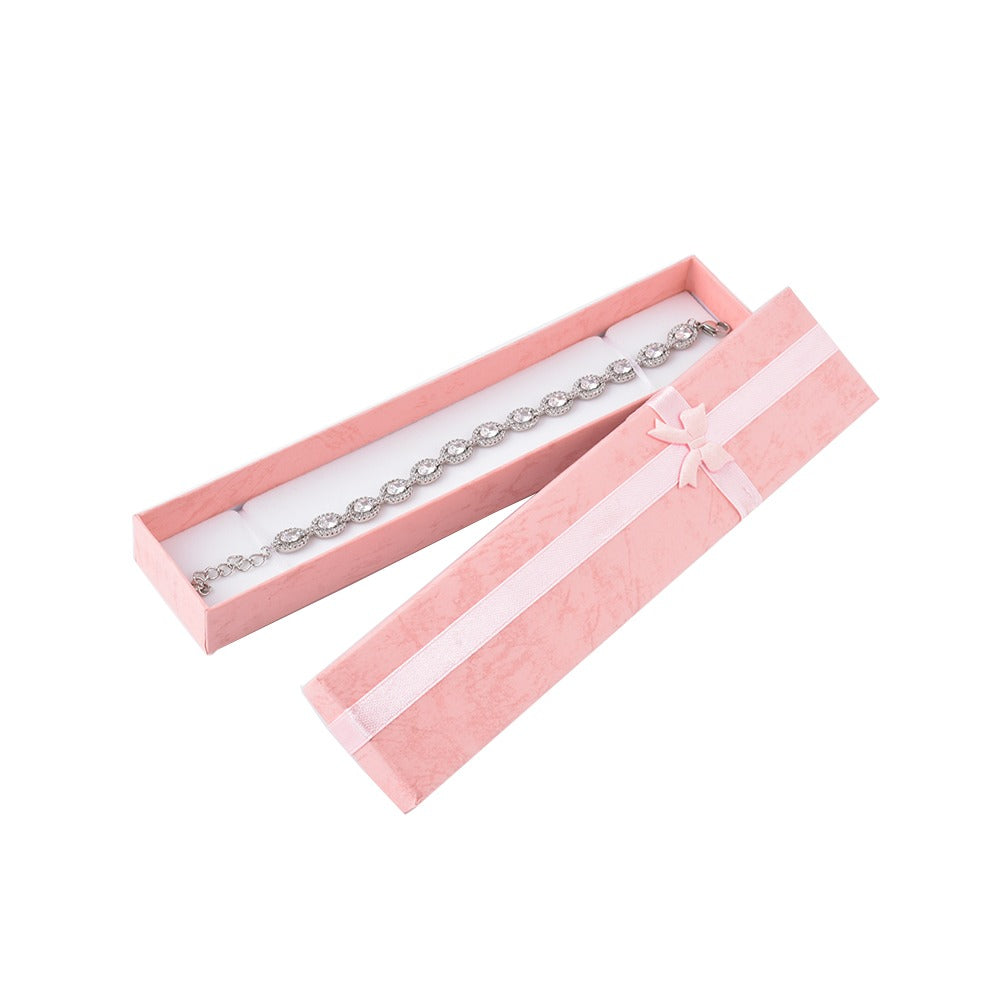 12Pcs (B10-82-PEA) Pink Fashion Bracelet  Boxes