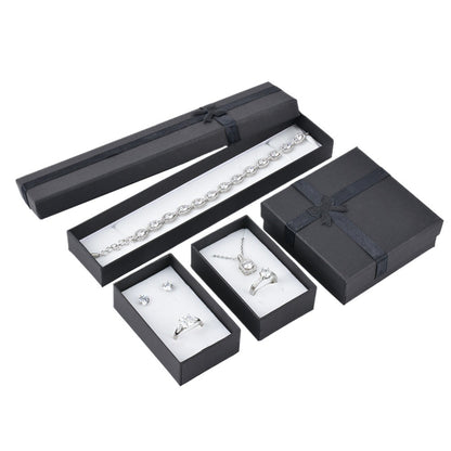 12Pcs (B10-44-BK) Black Fashion Necklace  Boxes