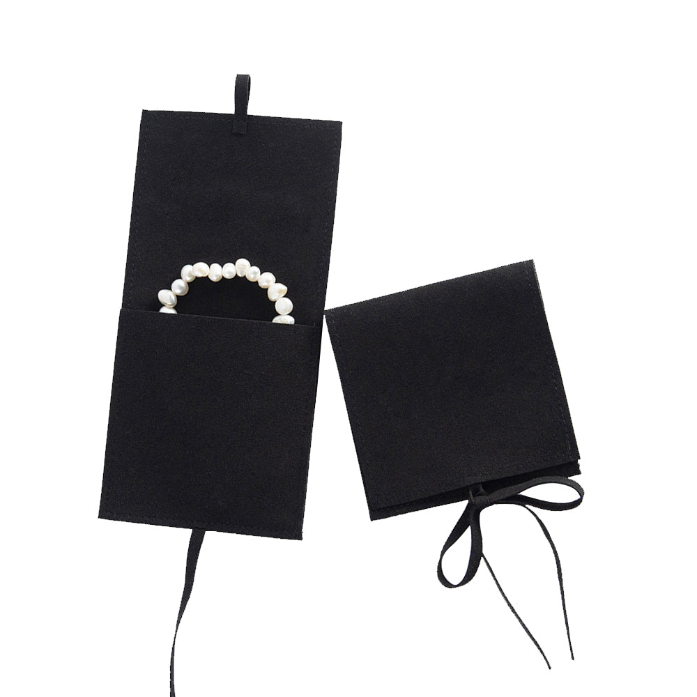 Black Suede Pouch， Price for 10Pieces