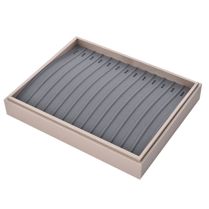 PU Jewelry Display Bracelet Tray