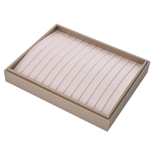 PU Jewelry Display Bracelet Tray