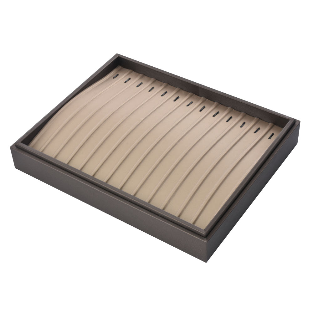 PU Jewelry Display Bracelet Tray