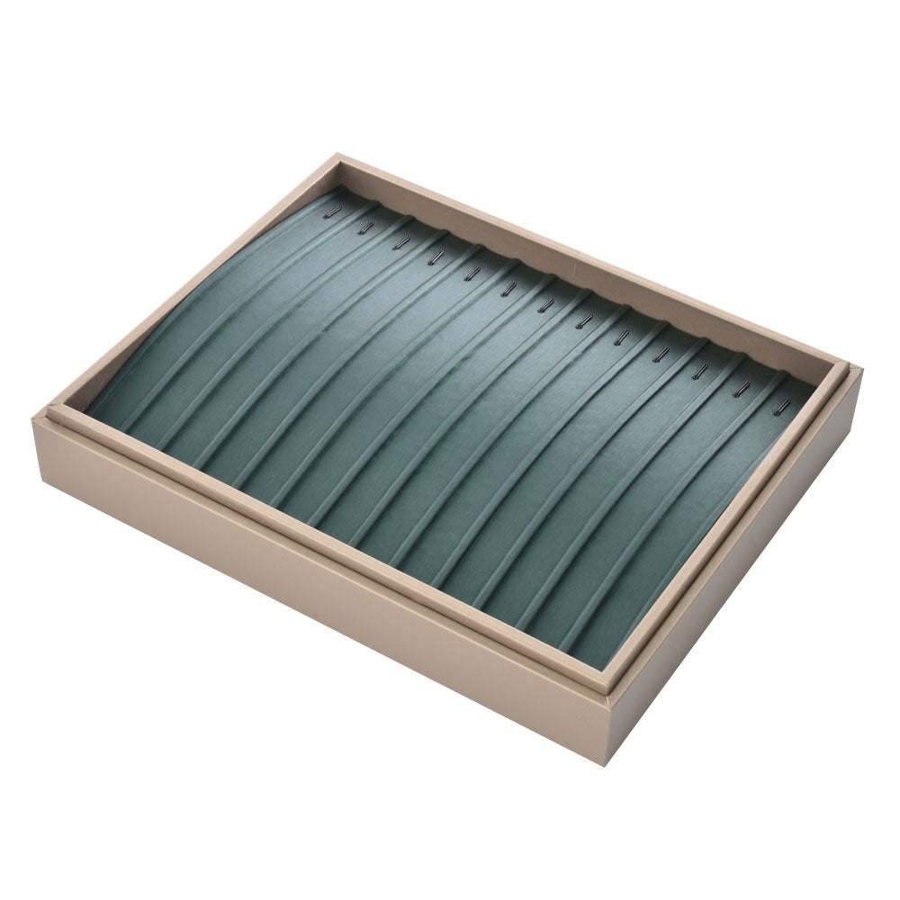 PU Jewelry Display Bracelet Tray