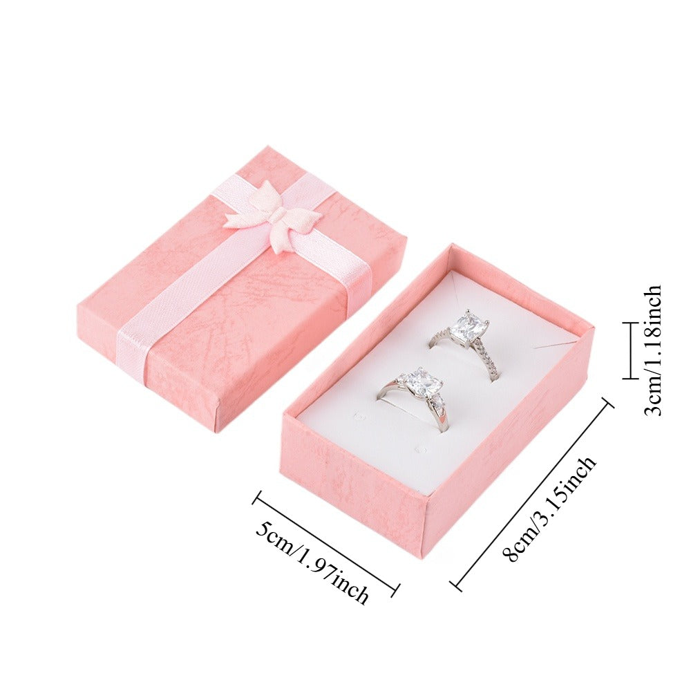 24Pcs (B10-32-PEA) Pink Fashion Earring  Boxes